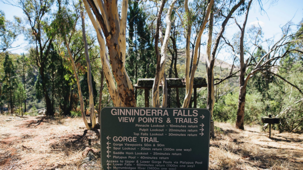 The Ginninderra Falls
