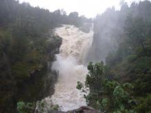 Upper falls in flood Tim the Yowie Man 
